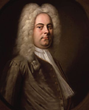 Portrait of George Frideric Handel