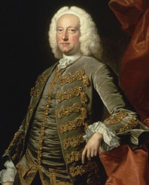 Portrait of Charles Jennens, librettist of Handel’s Messiah