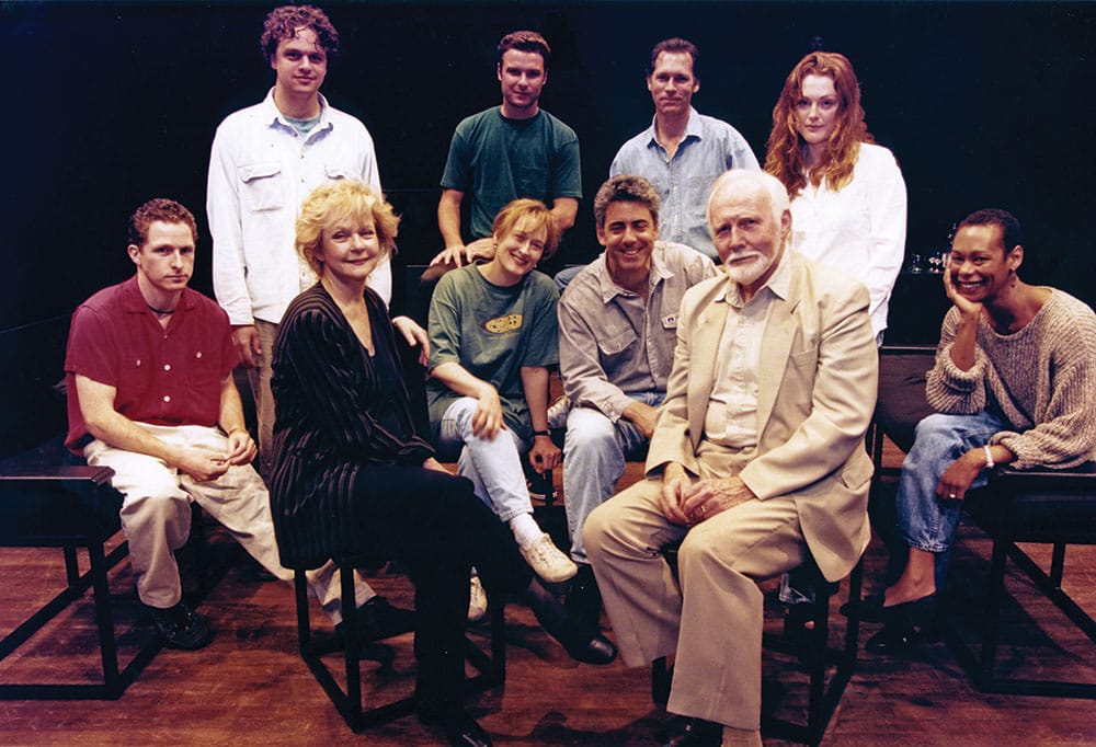 The Seattle Rep workshop cast of Wendy Wasserstein’s An American Daughter (1996).